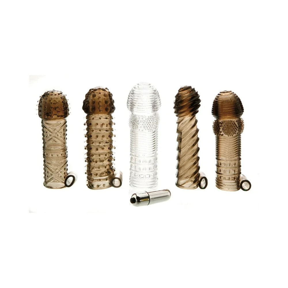 Adam & Eve Vibrating Penis Sleeve Kit (Bag)