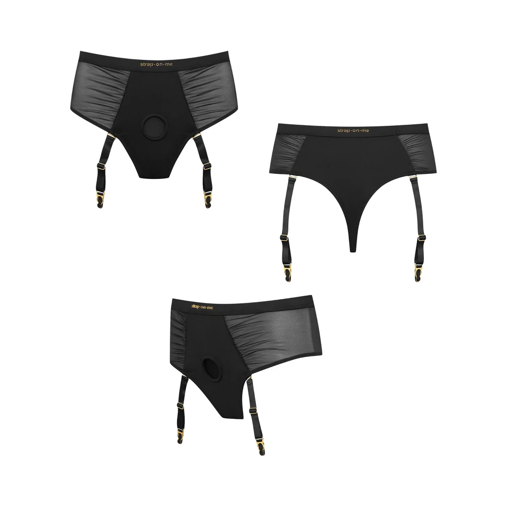Strap-On-Me Harness Lingerie Idylle L Black