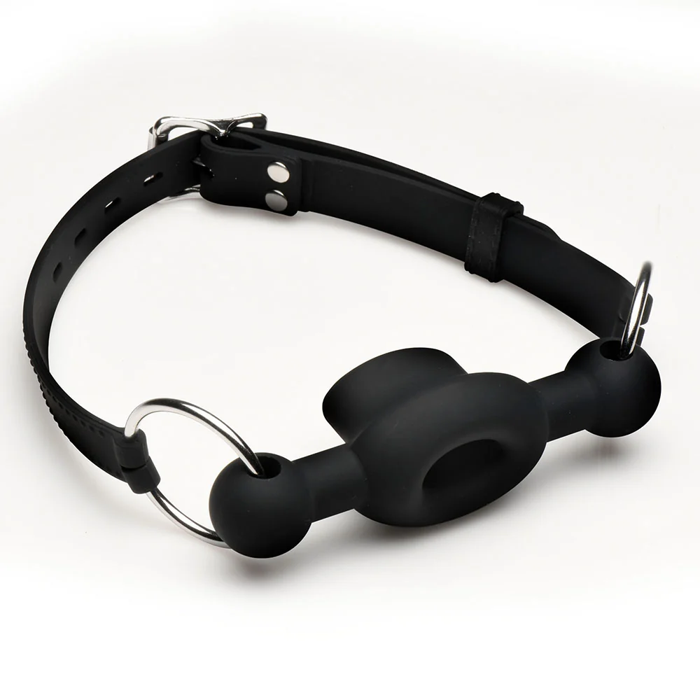 Master Series Forced Silicone Feeding Gag