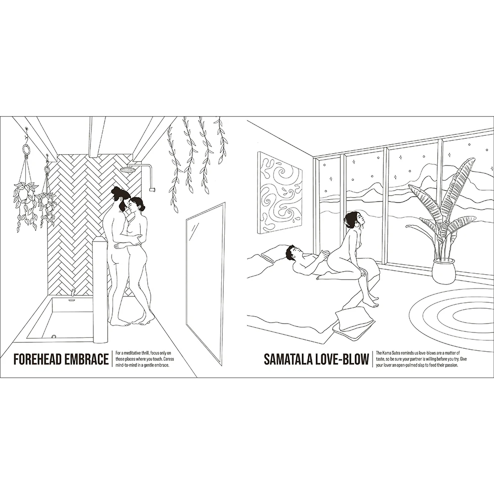 The Kama Sutra Coloring Book: For Maximum Pleasure and Relaxation