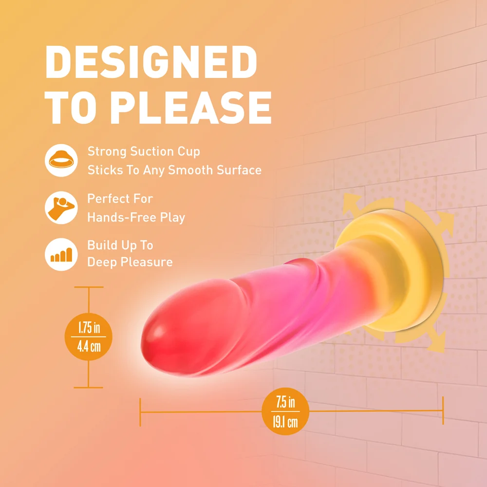 Avant Handcrafted Artisan Dildo Sunburst view 10