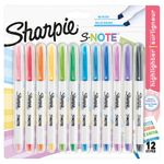 Sharpie S.Note Twin Tip Pens Pk12