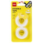 Deli Invisible Tape 12Mm X 18M Bx12