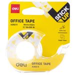 Deli Clear Tape 18 X 7.6M Card Disp.