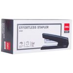 Deli Metal Stapler Half Strip Blk