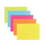 Rio Button Wallets A4 5 Cols Pk10