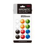 Deli Dome Magnets 20Mm Card Of 12