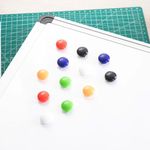 Deli Dome Magnets 20Mm Card Of 12