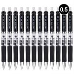 Deli Mate Gel Pen 0.5Mm Blk Bx12