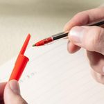 Deli Eq4 Think Ballpen Medium Red Bx50