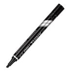 Deli Think Perm Marker Chisel Tip Black