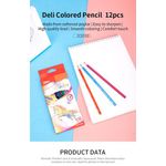 Deli Colorun Colour Pencils Pk12