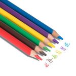 Deli Color Kids Jumbo Pencils Ast Pk12