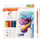 Color Emotion Water Col Pencil Pk24