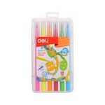 Deli Color Emotion Felt Pen 12S Pp Box