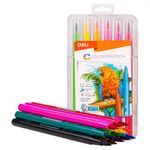 Deli Color Emotion Felt Pen 12S Pp Box