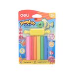 Dough-It Plasticine 6 Cols With Roller