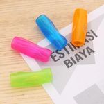 Deli Neon Soft Pencil Grip Card 4 Pk24