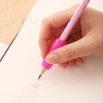 Deli Neon Soft Pencil Grip Card 4 Pk24