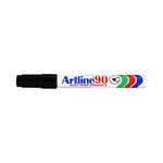 Artline 90 Chisel Tip Mkr Blk Bx12