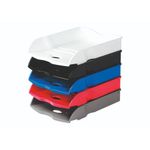 Han Re-Loop Letter Tray A4 Dk Grey