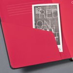 Conceptum Notebook A5 Lined Blk/Red
