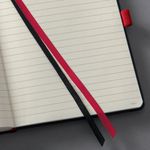 Conceptum Notebook A5 Lined Blk/Red