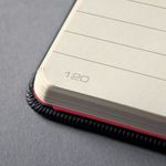 Conceptum Notebook A5 Lined Blk/Red
