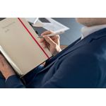 Conceptum Notebook A5 Lined Blk/Red