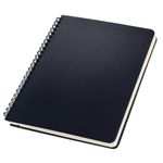 Conceptum Spiral Notebook A5 Lined Blk