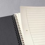 Conceptum Spiral Notebook A5 Lined Blk