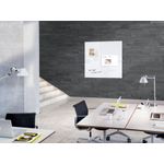 Magn Glassboard Artverum 100X100Cm White