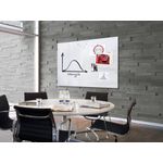 Magn Glassboard Artverum 120X90Cm White