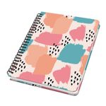Jolie Spiral Notebook Brush Marks A5
