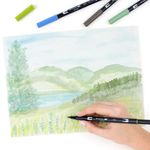 Tombow Abt Dual Brush Pen 18 Primary Col