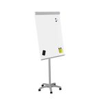 Mobile Flipchart With 1 Additional Arm