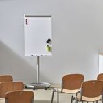 Mobile Magnetic Flipchart Height Adj