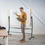 Natural Revolving Mount & Whiteboard