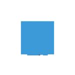 Skinwhiteboard Lacq Surface 100X100 Blue