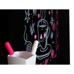 Skinliquid 75X115Cm Lacq Surface - Black