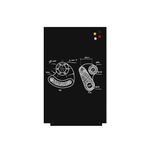 Skinliquid 75X115Cm Lacq Surface - Black