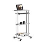 Computer Table - Grey