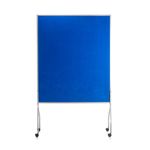 Mobile Acoustic Room Divider Blue