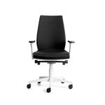 Pro Chair - White Structure - Black