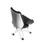Pro Chair - White Structure - Black