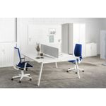 Pro Chair - White Structure - Blue