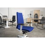 Pro Chair - White Structure - Blue