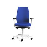 Pro Chair - White Structure - Blue