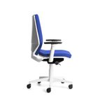 Pro Chair - White Structure - Blue