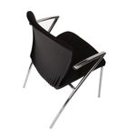 Visitor Arm Chair - Black (2 Units)